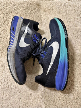 Nike Air Zoom Structure 21 Women’s Running Shoes in Thunder Blue